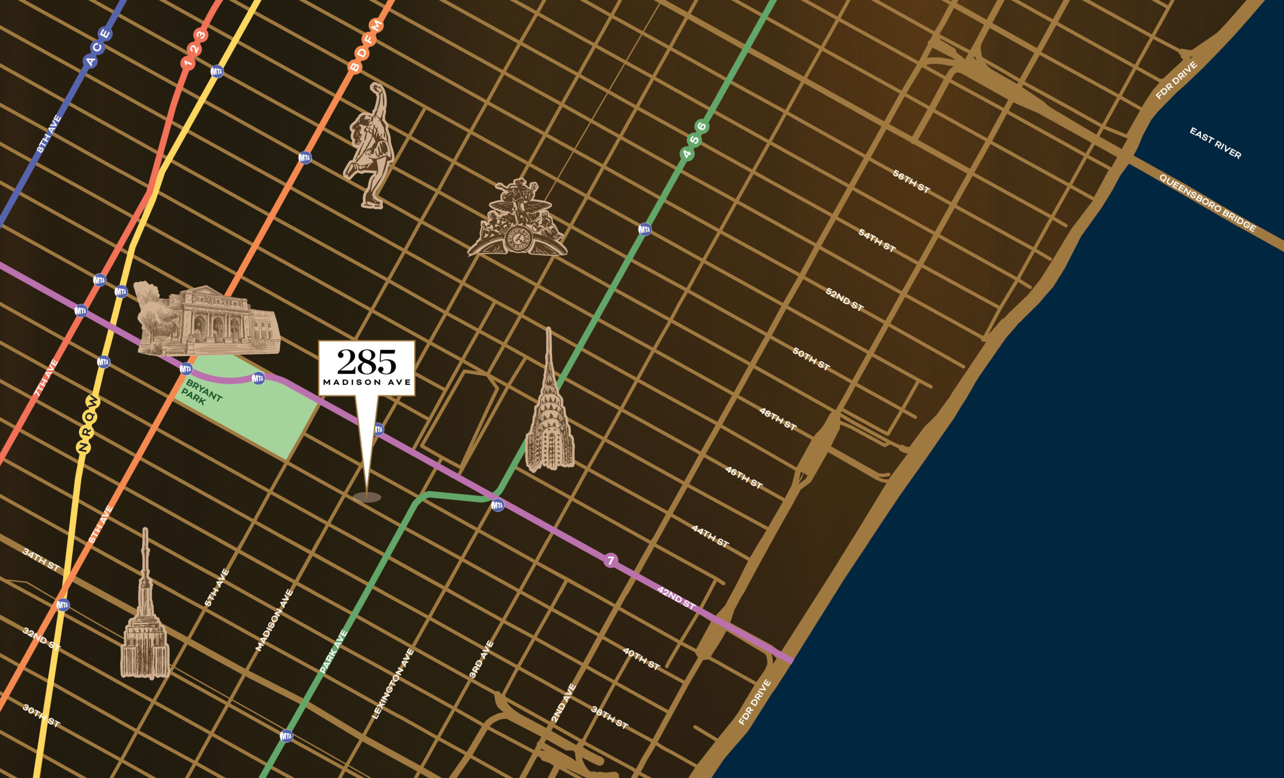 285 Neighbourhood Map